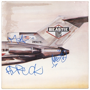 Beastie Boys Group Signed “Licensed to Ill” Album (JSA)