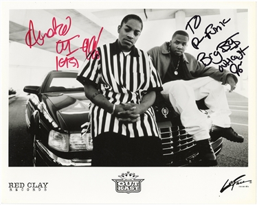 Outkast Signed & Inscribed Promotional Photograph