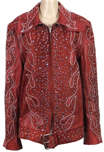 Missy Elliott “Son of a Gun” Music Video Worn Custom Studded Red Jacket