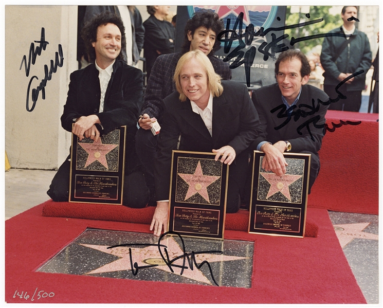 Tom Petty and The Heartbreakers Signed Limited Edition Stamped Original Photograph (REAL)