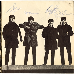 The Beatles Signed Original 1964 U.S.A. Tour Concert Program - Signed by Lennon & Ringo (JSA & REAL)