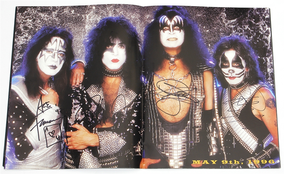 KISS Signed "Alive/Worldwide 1996 - 1997" Concert Tour Program