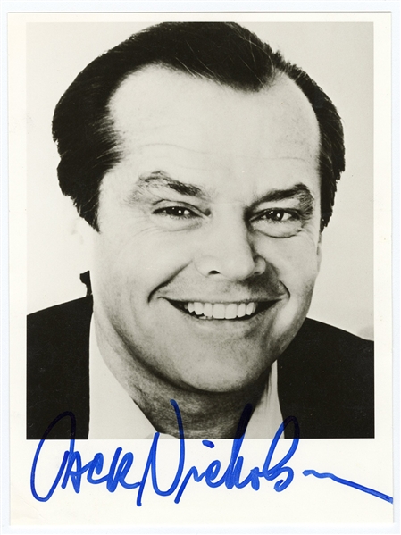 Jack Nicholson Signed Photograph