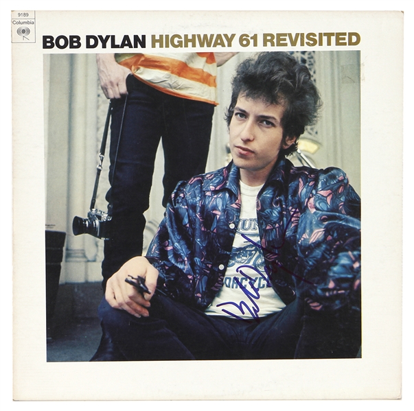 Bob Dylan Signed "Highway 61 Revisited" Album (PSA/DNA)