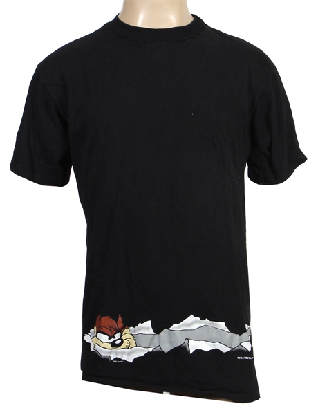 Michael Jackson Owned & Worn “Looney Tunes Tasmanian Devil” T-Shirt (Cascio)