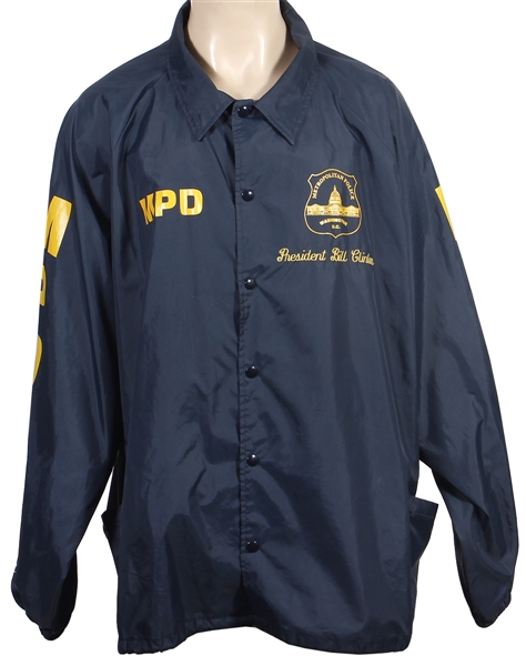 President Bill Clinton Owned & Worn Official Metropolitan Police Washington D.C. Jacket