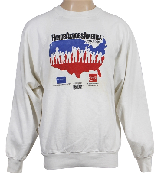 Michael Jackson Owned & Worn “Hands Across American” Sweatshirt (Cascio)