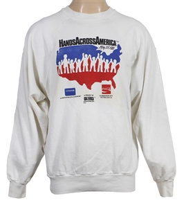 Michael Jackson Owned & Worn “Hands Across American” Sweatshirt (Cascio)