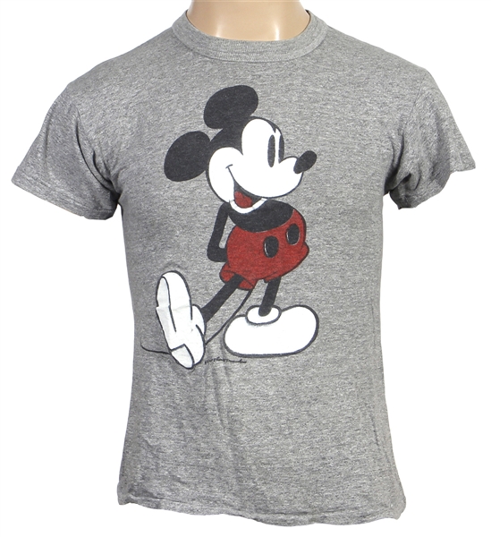 Michael Jackson Owned & Worn “Mickey Mouse” T-Shirt (Cascio)