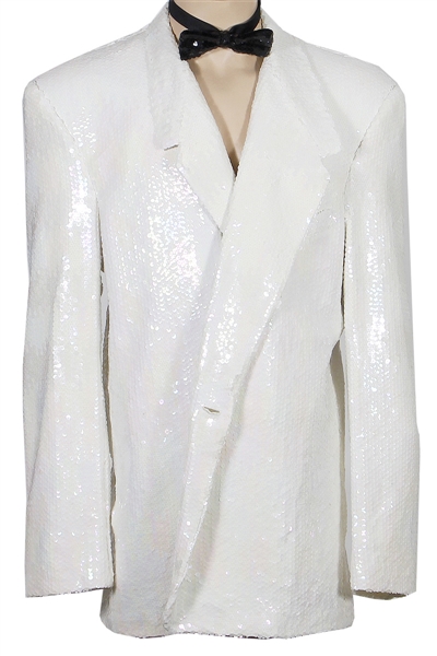 President Bill Clinton Worn Custom White Tuxedo Jacket and Bow Tie