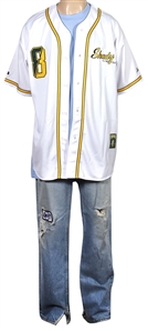 Eminem Stage Worn Shady Ltd. "8" Jersey, Shirt and Shady Ltd. Denim Jeans