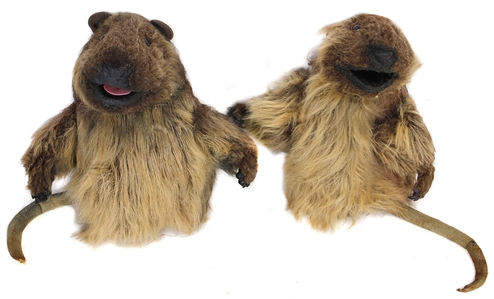 Bob Flanagan Original Saturday Night Live Screen Used Caddyshack Parody Groundhog Puppets