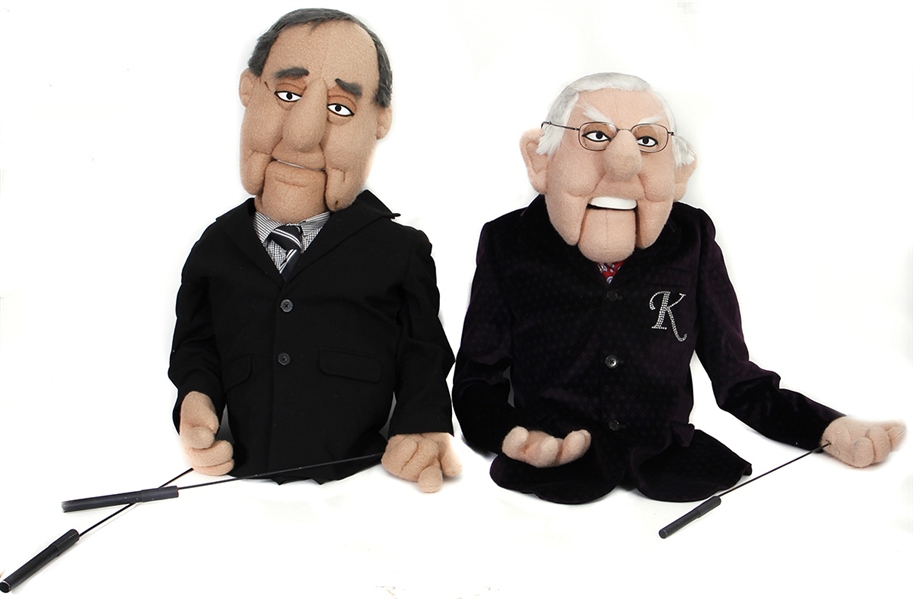 Bob Flanagan Original Koch Brothers SNL Stage Used Muppets