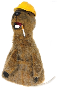 Bob Flanagan Original Saturday Night Live Caddyshack Parody Screen Used Groundhog Puppet