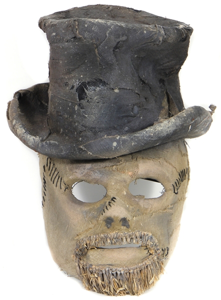 Bob Flanagan Original Irish Repertory "Emperor Jones" Stage Used Mask