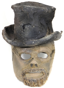 Bob Flanagan Original Irish Repertory "Emperor Jones" Stage Used Mask