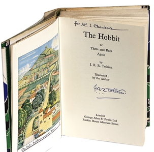 J. R. R. Tolkien Signed The Hobbit (JSA)