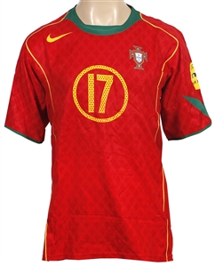 Cristiano Ronaldo Match Worn Portugal National Team Jersey