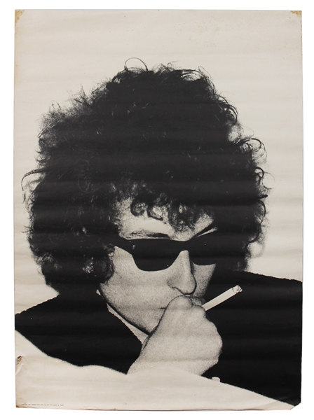 Bob Dylan 1967 Charles Gatewood Vintage Original Famous Faces Poster