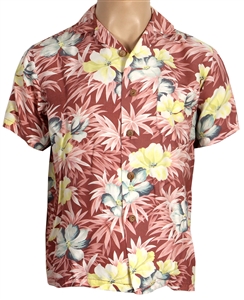 Michael Jackson Owned & Worn Hawaiian-Style Floral Short-Sleeved Shirt (Cascio)