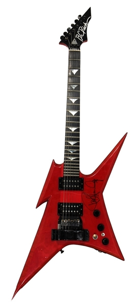 KISS Paul Stanley 1985 Owned, Stage Played & "Tears Are Falling" Video Used BC Rich Ironbird Guitar