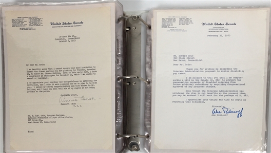 Autograph Collection of US Senate and Congress Members (100+)