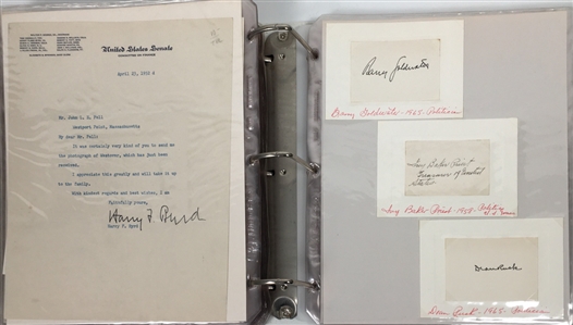 Autograph Collection of US Senate and Congress Members (100+)