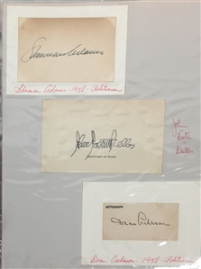 Autograph Collection of US Senate and Congress Members (100+)