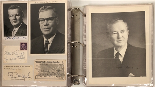 Autograph Collection of US Senate and Congress Members (100+)