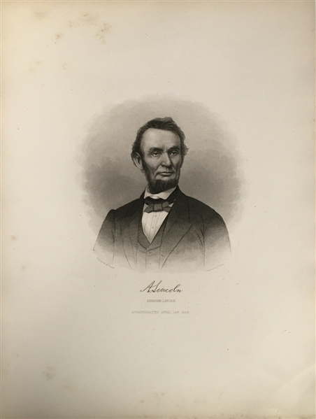 A Collection of Historic Presidential Engravings and Prints (with Lincoln and Grant)