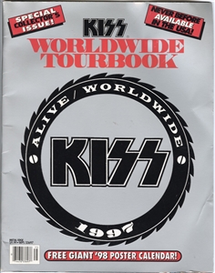 KISS 1998 Worldwide Tour Concert Program