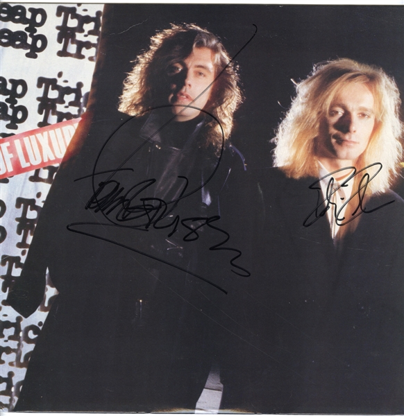 Cheap Trick Signed “Lap Of Luxury” Album