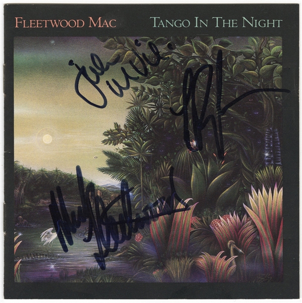 Fleetwood Mac Signed "Tango in the Night" CD