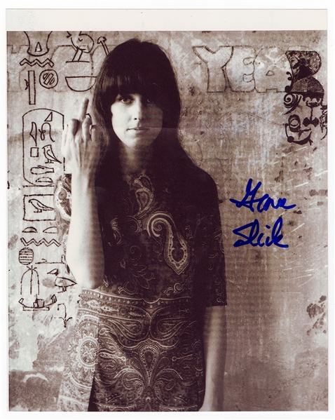 Grace Slick Signed Photograph