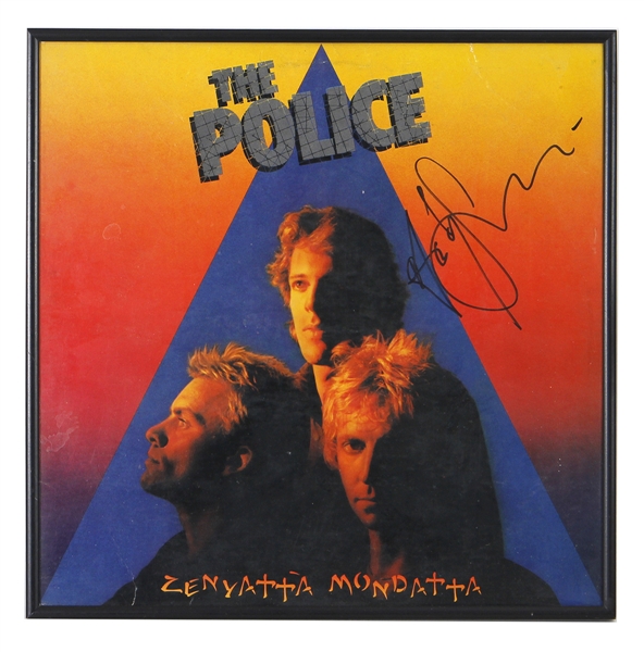 The Police Andy Summers Signed “Zenyatta Mondatta” Album 