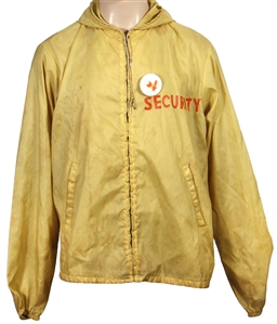 Woodstock 1969 Incredibly Rare Original Jacket Worn by Security Guard with Pin - As Seen in the Movie (RGU)