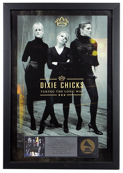 Dixie Chicks “Taking The Long Way” In-House Award