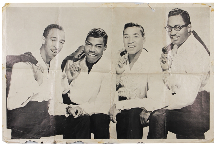 Vintage Original Photograph Featuring Bo Diddley, Smokey Robinson and More