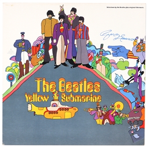 The Beatles George Harrison Signed “Yellow Submarine” Album (JSA)