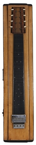 The Beatles John Lennon, Paul McCartney & George Harrison Used Burns Prototype 8-String Lap Steel Guitar - Jim Burns Personal 1/1 Lap Steel Guitar