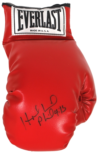 Evander Holyfield Signed Everlast Boxing Glove