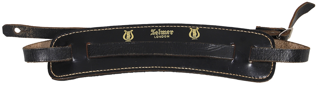 The Beatles John Lennon Stage Used 1960’s Selmer Guitar Strap (RGU)