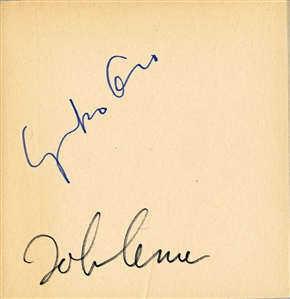 John Lennon & Yoko Ono Signed Grapefruit Book (REAL)