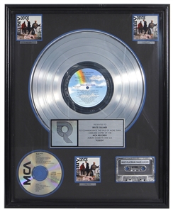 Bell Biv DeVoe “Poison” RIAA Certified Multi-Platinum Sales Record Award