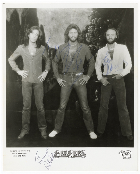 Bee Gees Signed Photograph (REAL)