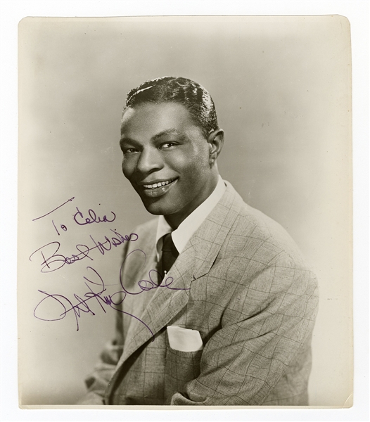 Nat King Cole Signed Original Photograph