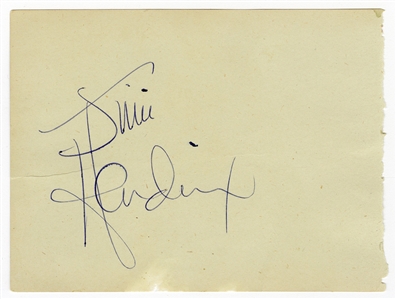 Jimi Hendrix Signed Cut (REAL)