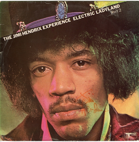 Jimi Hendrix Signed “Electric Ladyland Part 2” Album (JSA)