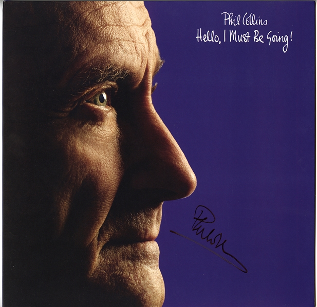 Phil Collins Signed “Hello, I Must Be Going!” Album