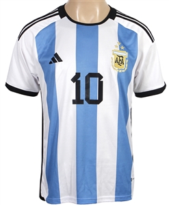 Lionel Messi Signed Argentina Jersey (Beckett)